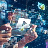 AI with video play button